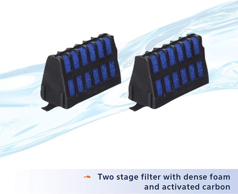 Aqueon 6 Count Replacement Internal Filter Cartridges, Large, for QuietFlow Internal Filter AT30 and AT40 - Image 3